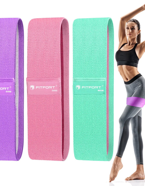 Load image into Gallery viewer, Resistance Bands for Legs and Butt Exercise Bands - Non Slip Elastic Booty Bands, 3 Levels Workout Bands Women Sports Fitness Band for Squat Glute Hip Training
