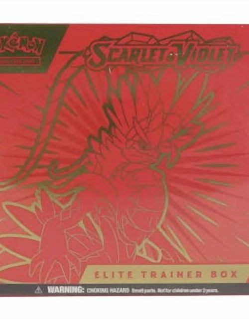 Load image into Gallery viewer, Trading Card Game: Scarlet &amp; Violet Elite Trainer Box - Easy to Play (Red or Purple)
