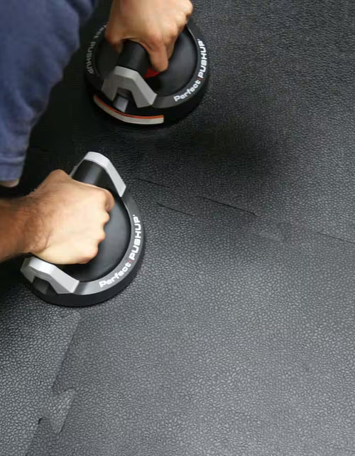 Load image into Gallery viewer, Armor-Lock (Fitness) 3/8 In. X 20 In. X 20 In. Black Interlocking Rubber Tiles (16-Pack, 44 Sq. Ft.)
