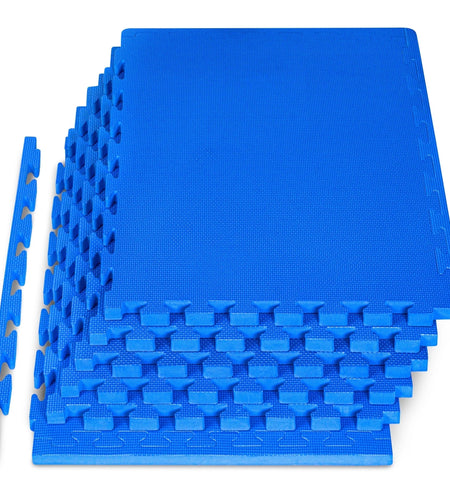 Extra Thick Puzzle Exercise Mat 1", EVA Foam Interlocking Tiles