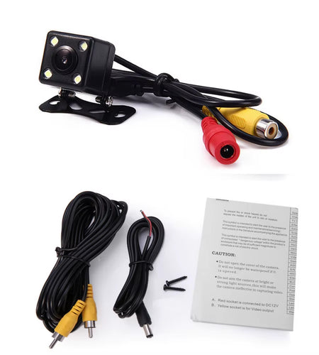 Rear View Camera Universal Backup Parking Camera Night Vision Waterproof 4 LED Camera 8 IR Camera 12 LED Camera Option