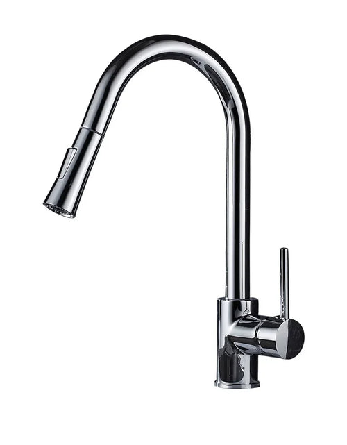 Load image into Gallery viewer, Brushed Kitchen Faucet  Smart Touch Kitchen Faucets Pull Out Kitchen Mixer Tap 304 Stainless Steel Sensor Kitchen Faucets
