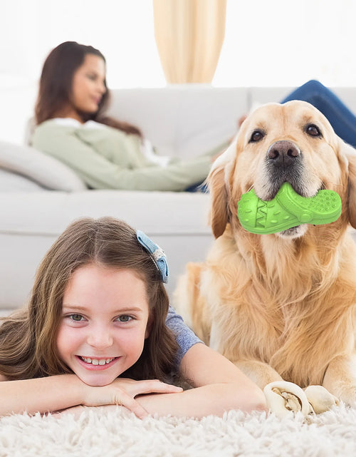 Load image into Gallery viewer, Squeaky Dog Toys Dog Chew Toy for Aggressive Chewer, Teeth Cleaning Shoe Shape Squeaky Dog Toys
