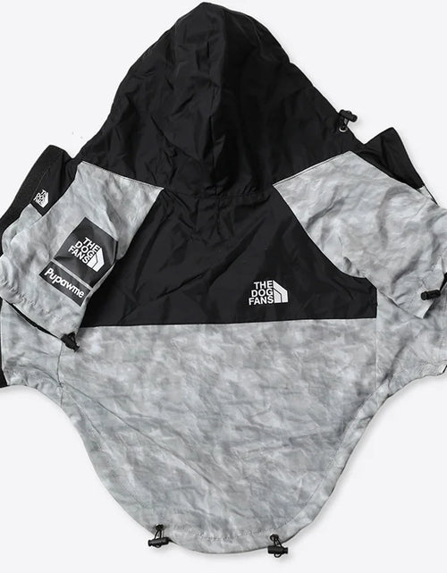 Load image into Gallery viewer, Dog Face Dog Clothes Raincoat for Small Big Dogs Wind Coat Windbreaker French Bulldog Hoodie for Dogs Clothes Jacket Chihuahua
