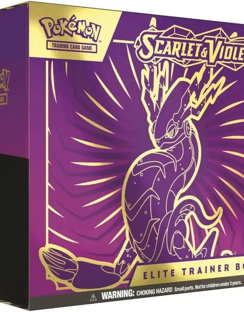 Load image into Gallery viewer, Trading Card Game: Scarlet &amp; Violet Elite Trainer Box - Easy to Play (Red or Purple)
