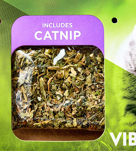 Oval Woven Felt Rope Cat Bed, with Catnip, Multicolored, 19"