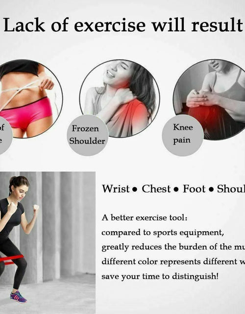 Load image into Gallery viewer, Yoga Booty Band Eco-Friendly Yoga Resistance Bands 5-Piece
