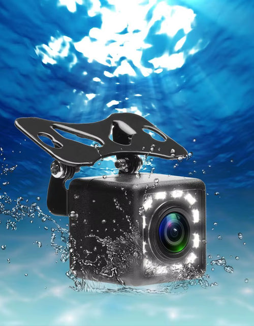 Load image into Gallery viewer, Rear View Camera Universal Backup Parking Camera Night Vision Waterproof 4 LED Camera 8 IR Camera 12 LED Camera Option
