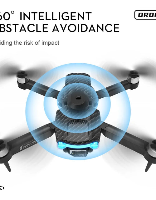 Load image into Gallery viewer, Drone with 4K HD Dual Camera for Kids Adults, Wifi FPV RC Quadcopter with One Key Start, Headless Mode, Foldable Mini Drone Toys Gifts for Kids Beginners
