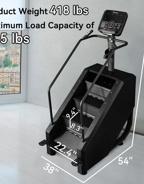 Load image into Gallery viewer, Stair Climber Commercial Grade Stair Stepper Machine for Cardio and Lower Body Workouts
