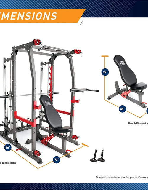 Load image into Gallery viewer, SM-7362 Pro Smith Machine Home Gym System for Full Body Training
