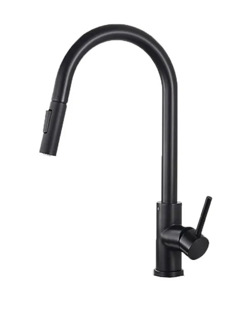 Load image into Gallery viewer, Brushed Kitchen Faucet  Smart Touch Kitchen Faucets Pull Out Kitchen Mixer Tap 304 Stainless Steel Sensor Kitchen Faucets
