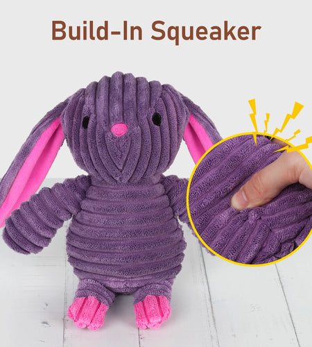 Dog Toys, 5 Pack, Squeaky Plush Dog Chew Toys Gift for Small Medium Large Dogs, Puppy