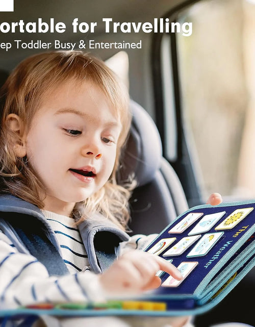 Load image into Gallery viewer, Montessori Toys for Toddler Boys, Busy Board Toy for Toddlers 1-3, Learning Educational Toys for 1 2 3 Year Old Boys Girls
