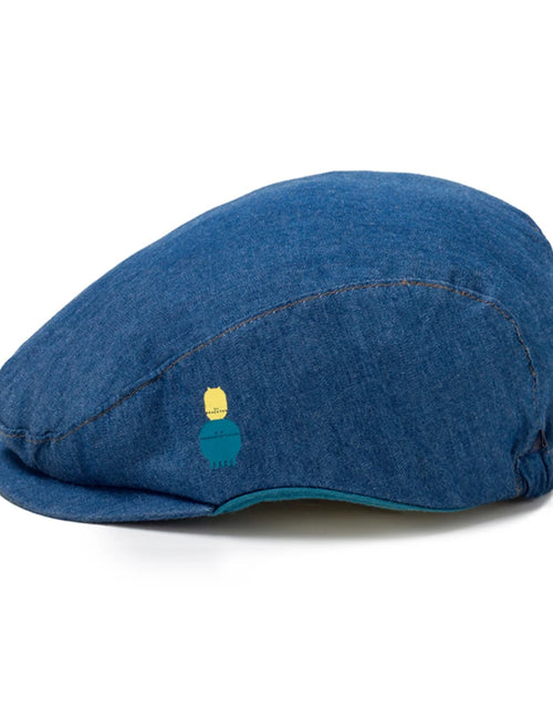 Load image into Gallery viewer, Summer Baby Romper Suit Newborn Boys Formal Clothing Children Hat + Jumpsuit + Shoes + Socks 4 Pieces Outfit Blue Costume
