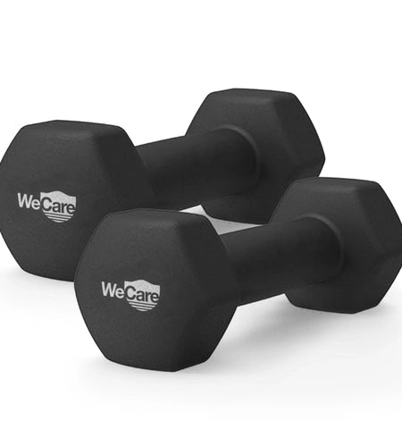 Fitness, 2Lb Neoprene Dumbbell, Pair - Black
