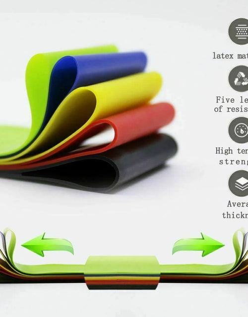 Load image into Gallery viewer, Yoga Booty Band Eco-Friendly Yoga Resistance Bands 5-Piece
