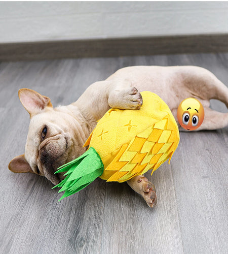 Dog Squeaky Toy, Interactive Dog Toy, Dog Puzzle Toy for Smelling Feeding Training, Dog Plush Toy for Small Medium and Large Dogs