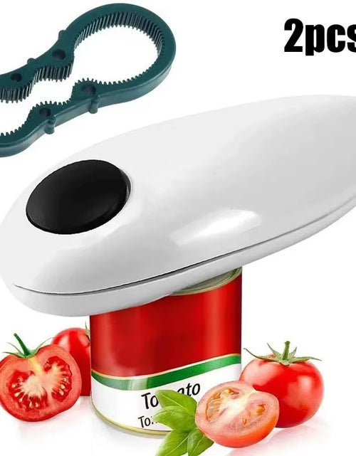 Load image into Gallery viewer, The One-Touch Electric Can Opener – Effortless Kitchen Convenience
