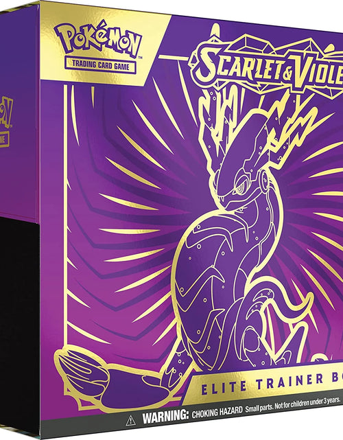 Load image into Gallery viewer, Trading Card Game: Scarlet &amp; Violet Elite Trainer Box - Easy to Play (Red or Purple)
