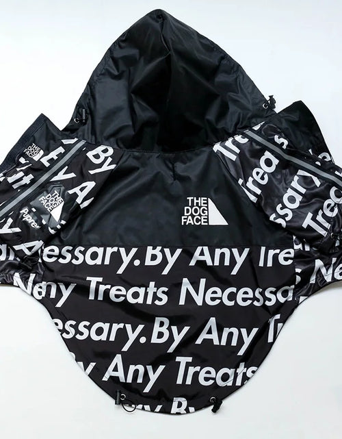 Load image into Gallery viewer, Dog Face Dog Clothes Raincoat for Small Big Dogs Wind Coat Windbreaker French Bulldog Hoodie for Dogs Clothes Jacket Chihuahua
