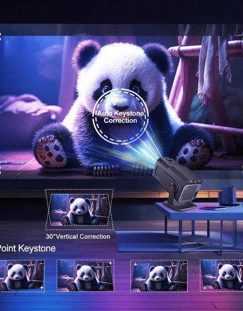 Load image into Gallery viewer, 4K Android 11 Projector Native 1080P 390ANSI HY320 Dual Wifi6 BT5.0 1920*1080P Cinema Portable Projetor Upgrated HY300
