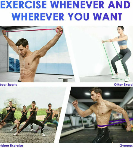 Resistance Bands for Exercise, Heavy Duty for Gym Exercise Pull up Yoga Fitness, Red