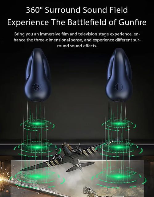 Load image into Gallery viewer, Open Ear Bluetooth Headphones Wireless Clip-On Earbuds for Iphone Android,Bluetooth 5.3 Sport Earbud for Running,Sports,Workouts,Business
