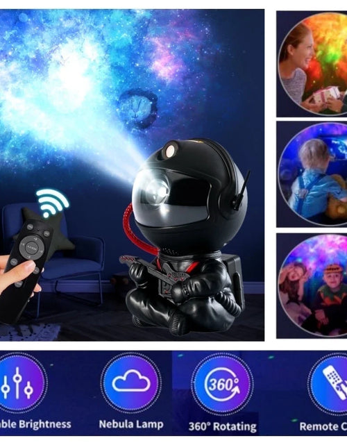 Load image into Gallery viewer, Astronaut Galaxy Projector, 8 Nebula Effects Galaxy Star Projector with Smare Remote Control, 360° Rotation Night Light for Valentines Day Gift/Birthday Gifts for Family, Friends
