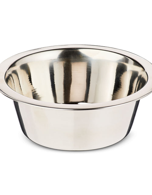 Load image into Gallery viewer, Stainless Steel Paw &amp; Beads Imprint Dog Bowl Small
