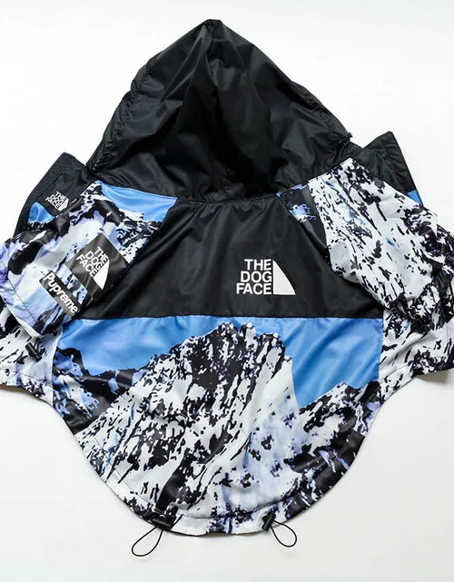 Load image into Gallery viewer, Dog Face Dog Clothes Raincoat for Small Big Dogs Wind Coat Windbreaker French Bulldog Hoodie for Dogs Clothes Jacket Chihuahua
