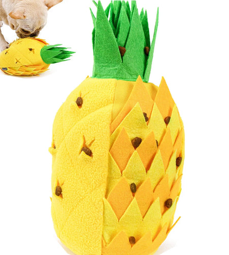 Dog Squeaky Toy, Interactive Dog Toy, Dog Puzzle Toy for Smelling Feeding Training, Dog Plush Toy for Small Medium and Large Dogs