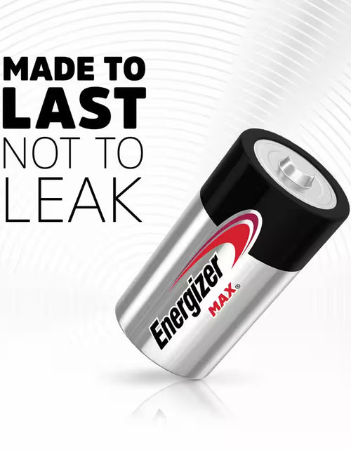 Load image into Gallery viewer, MAX C Batteries (8-Pack), C Cell Alkaline Batteries
