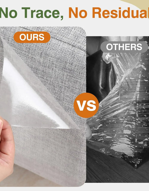 Load image into Gallery viewer, Cat Scratch Furniture Protector Tape,Cat Scratch Deterrent Tape, Cat Furniture Protectors Tape, Couch Corner Cat Scratch Protector for Furniture with 60 PCS Upholstery Pins-10 Pack, White
