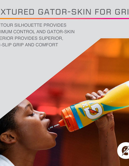 Load image into Gallery viewer, GX Bottle, Refillable Water Bottle, Nonslip, Blue, 30 Fl Oz
