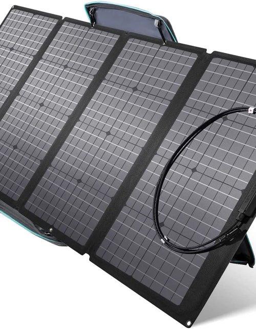 Load image into Gallery viewer, 160W Portable Solar Panel for Power Station, Foldable Solar Charger with Adjustable Kickstand, Waterproof IP67 for Outdoor Camping,Rv,Off Grid System

