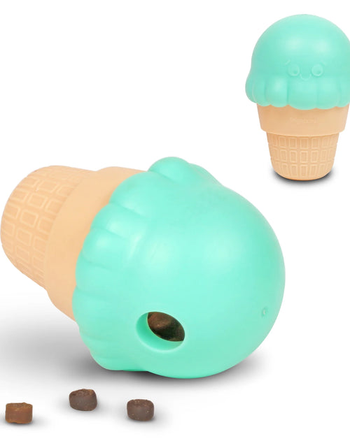 Load image into Gallery viewer, Ice Cream Dog Toy Treat Dispenser, Playful Food Puzzle for Interactive Puppy Training &amp; Birthdays
