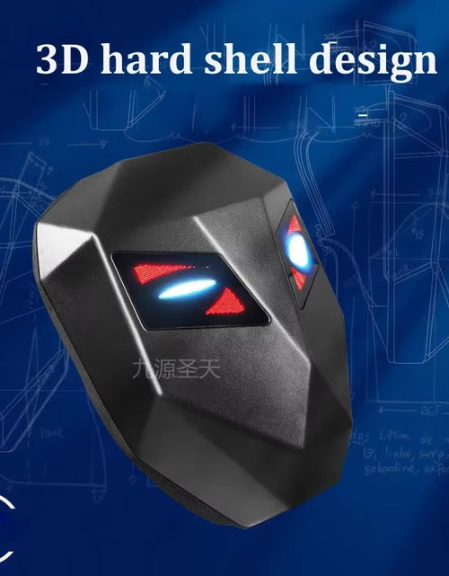 Load image into Gallery viewer, LED Locomotive Backpack Display Scree Business Travel Laptop Backpack Men Outdoor Expanded Motorcycle Cycling Backpack for Woman
