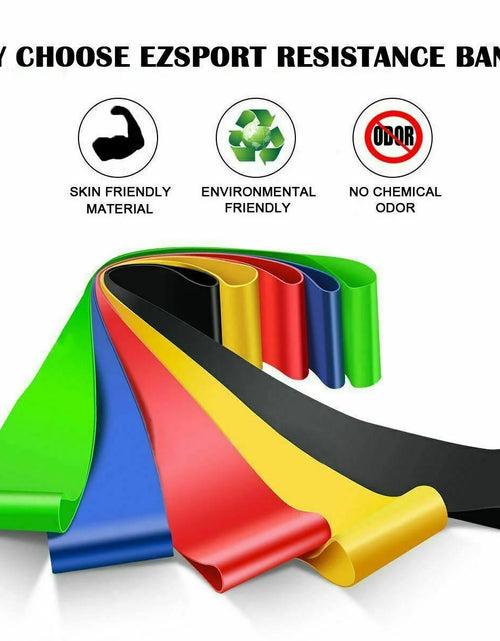 Load image into Gallery viewer, Yoga Booty Band Eco-Friendly Yoga Resistance Bands 5-Piece
