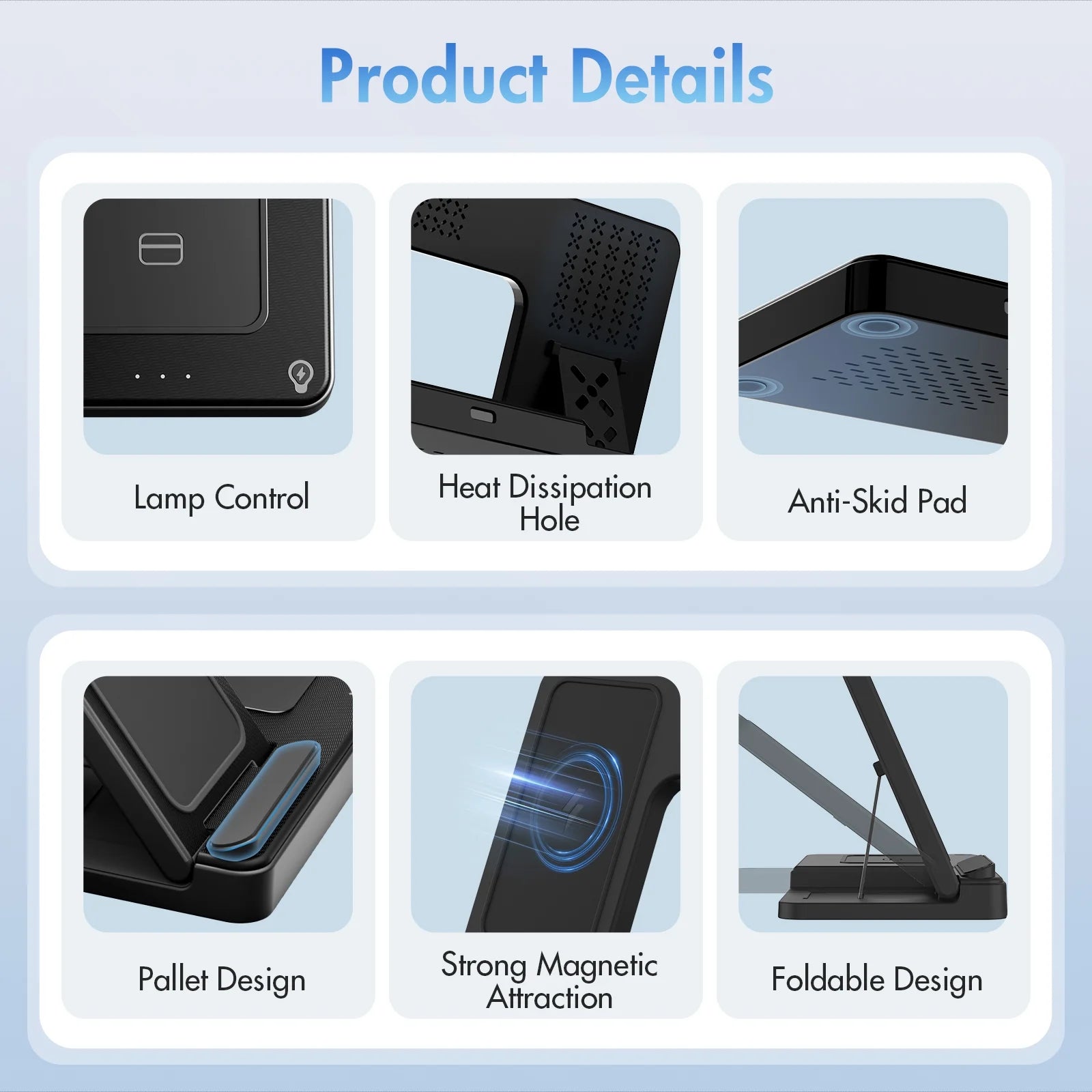 Charging Station,Wirelss Charger,Magnetic Charging Station Compatible with Iphone 17 16 15 14 13 12 11 Pro Max XS Xr,For Iwatch Series 9 8 7 6 5 4 3 2 Se,For Airpods 3 2 Pro,Black,No Adapter