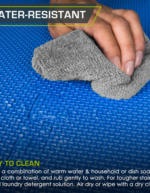 Load image into Gallery viewer, Extra Thick Puzzle Exercise Mat 1", EVA Foam Interlocking Tiles
