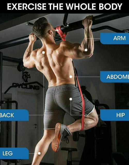 Load image into Gallery viewer, Resistance Bands for Exercise, Heavy Duty for Gym Exercise Pull up Yoga Fitness, Red
