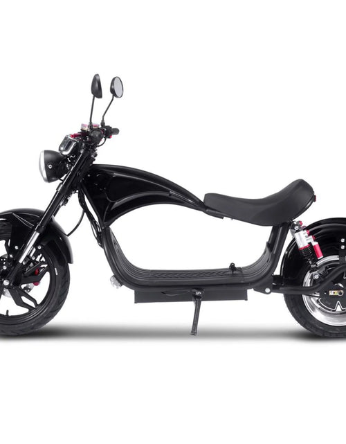 Load image into Gallery viewer, Raven 60V 30Ah 2500W Lithium Electric Cafe Motorcycle Black

