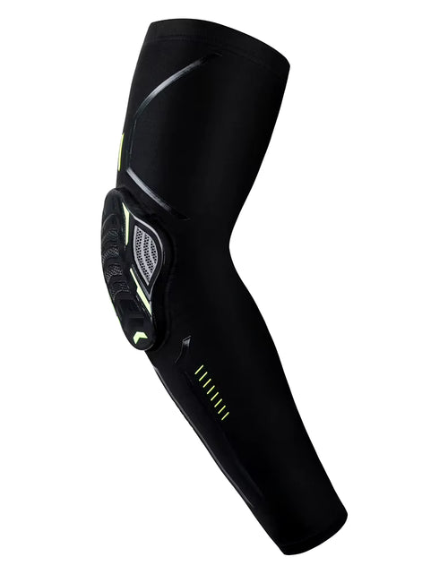 Load image into Gallery viewer, 1Pc Sports Arm Guard Crashproof Compression Sleeves Elbow Protective Pad UV Protection Hand Cover for Running Fishing Cycling
