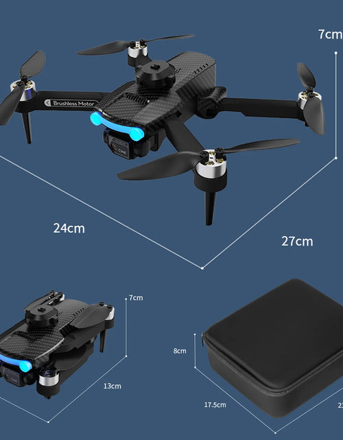 Load image into Gallery viewer, Drone with 4K HD Dual Camera for Kids Adults, Wifi FPV RC Quadcopter with One Key Start, Headless Mode, Foldable Mini Drone Toys Gifts for Kids Beginners
