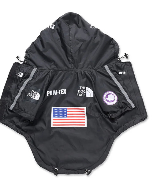 Load image into Gallery viewer, Dog Face Dog Clothes Raincoat for Small Big Dogs Wind Coat Windbreaker French Bulldog Hoodie for Dogs Clothes Jacket Chihuahua
