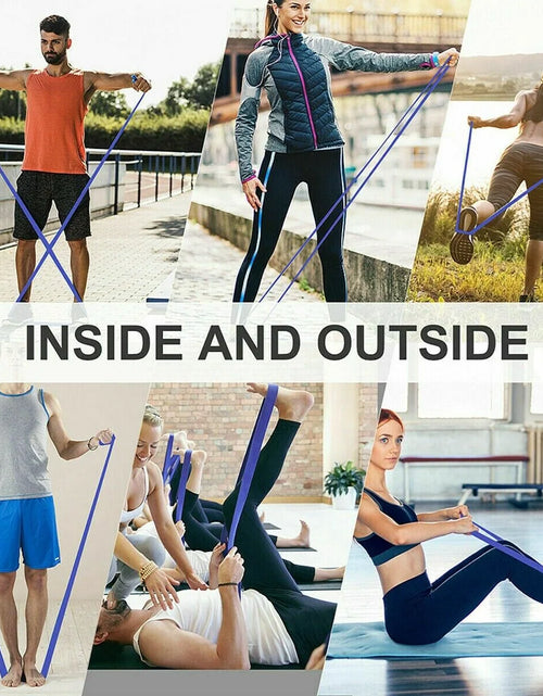 Load image into Gallery viewer, Resistance Bands for Exercise, Heavy Duty for Gym Exercise Pull up Yoga Fitness, Red
