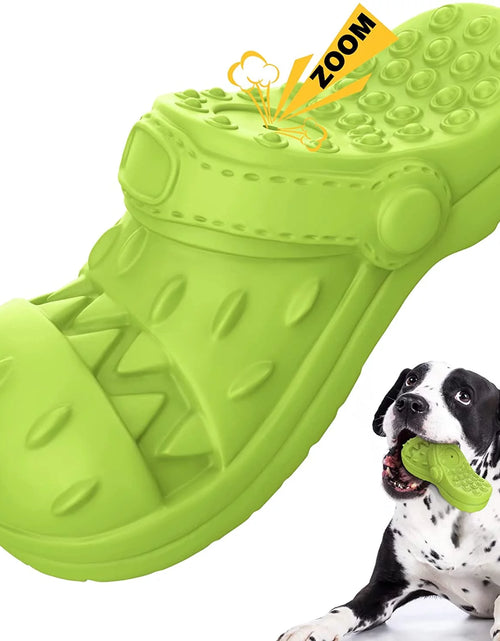 Load image into Gallery viewer, Squeaky Dog Toys Dog Chew Toy for Aggressive Chewer, Teeth Cleaning Shoe Shape Squeaky Dog Toys
