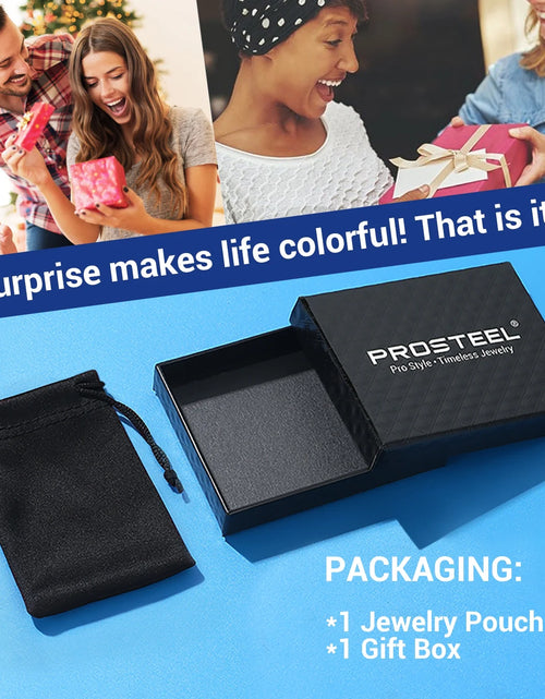 Load image into Gallery viewer, Men Chain Bracelet Cuban Stainless Steel Curb Bracelet 6MM 8.3 Inch Wrist Bracelet Mens Silver Jewelry
