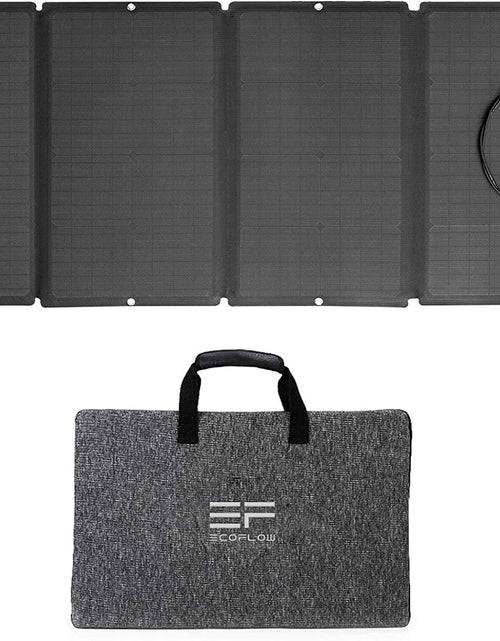 Load image into Gallery viewer, 160W Portable Solar Panel for Power Station, Foldable Solar Charger with Adjustable Kickstand, Waterproof IP67 for Outdoor Camping,Rv,Off Grid System
